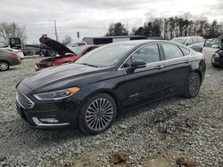 Salvage cars for sale from Copart Mebane, NC: 2018 Ford Fusion TITANIUM/PLATINUM HEV