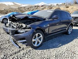 Salvage cars for sale at Reno, NV auction: 2018 Jaguar F-PACE Premium