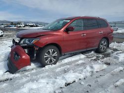 Salvage cars for sale from Copart Reno, NV: 2017 Nissan Pathfinder S