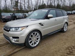 Land Rover salvage cars for sale: 2014 Land Rover Range Rover Sport HSE