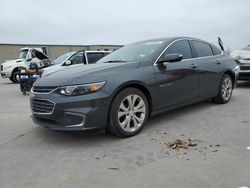 Salvage cars for sale at Wilmer, TX auction: 2017 Chevrolet Malibu Premier