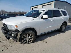 Salvage cars for sale from Copart Duryea, PA: 2017 Dodge Durango SXT