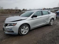 Chevrolet salvage cars for sale: 2015 Chevrolet Impala LS