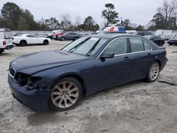 BMW 7 Series salvage cars for sale: 2005 BMW 745 I