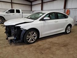 Salvage cars for sale from Copart Pennsburg, PA: 2015 Chrysler 200 Limited