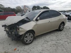 Salvage cars for sale from Copart Loganville, GA: 2010 Hyundai Elantra Blue