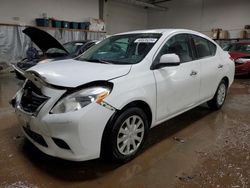Salvage cars for sale at Elgin, IL auction: 2014 Nissan Versa S
