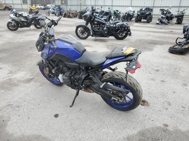 2022 Yamaha MT07