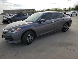 Salvage cars for sale from Copart Wilmer, TX: 2016 Honda Accord LX