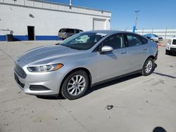 Salvage cars for sale from Copart Farr West, UT: 2015 Ford Fusion S