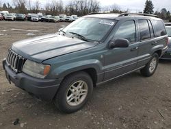 Jeep Vehiculos salvage en venta: 2004 Jeep Grand Cherokee Laredo