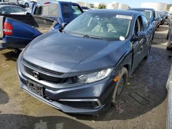 Salvage cars for sale from Copart Martinez, CA: 2020 Honda Civic LX