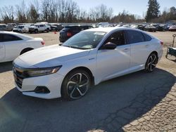 Honda Accord Hybrid Sport salvage cars for sale: 2022 Honda Accord Hybrid Sport