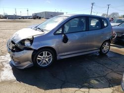 Honda salvage cars for sale: 2007 Honda FIT S