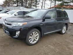 Vehiculos salvage en venta de Copart New Britain, CT: 2012 Toyota Highlander Hybrid Limited