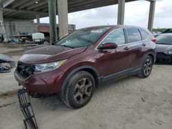 Salvage cars for sale from Copart West Palm Beach, FL: 2018 Honda CR-V EX