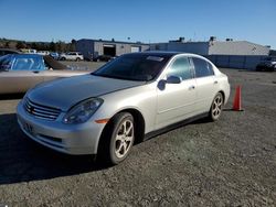 Salvage cars for sale at Vallejo, CA auction: 2003 Infiniti G35