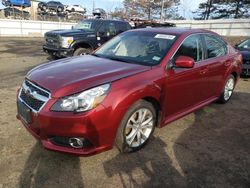 Salvage cars for sale at New Britain, CT auction: 2013 Subaru Legacy 2.5I Limited