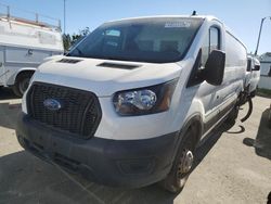 Salvage trucks for sale at Martinez, CA auction: 2021 Ford Transit T-250