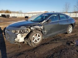 Salvage cars for sale at Columbia Station, OH auction: 2018 Chevrolet Malibu LS