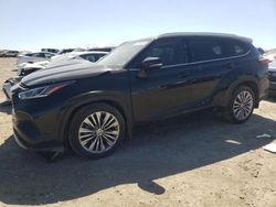 Salvage cars for sale at Earlington, KY auction: 2021 Toyota Highlander Platinum