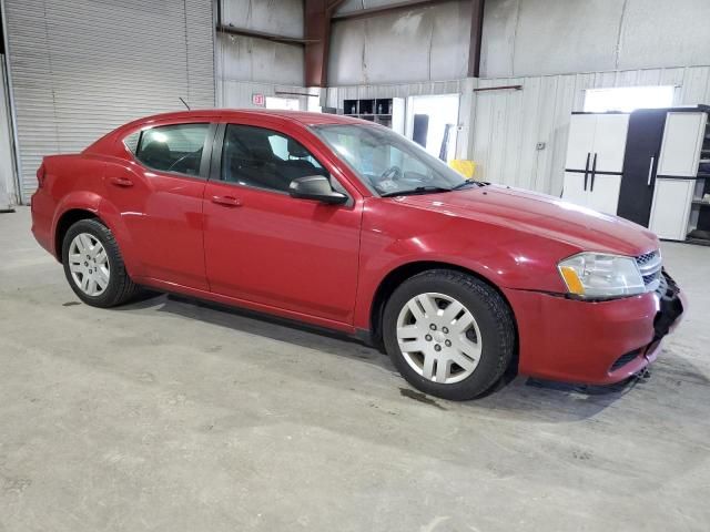 2012 Dodge Avenger SE