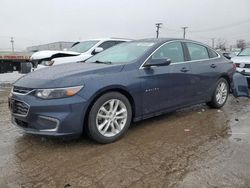 Chevrolet salvage cars for sale: 2018 Chevrolet Malibu LT