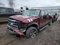 Salvage cars for sale from Copart Davison, MI: 2005 Ford F350 SRW Super Duty