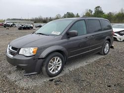 Dodge salvage cars for sale: 2016 Dodge Grand Caravan SXT