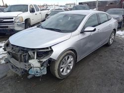 Chevrolet salvage cars for sale: 2022 Chevrolet Malibu LT