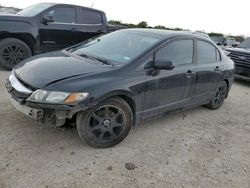 Salvage cars for sale at San Antonio, TX auction: 2010 Honda Civic LX-S