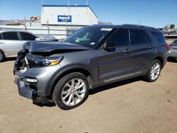 Salvage cars for sale from Copart Colorado Springs, CO: 2022 Ford Explorer Platinum