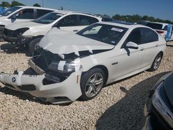 Salvage cars for sale from Copart New Braunfels, TX: 2014 BMW 528 I