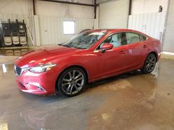 Salvage cars for sale at Oklahoma City, OK auction: 2016 Mazda 6 Grand Touring
