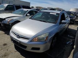 Salvage cars for sale at Martinez, CA auction: 2007 Honda Accord LX