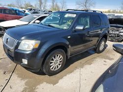 Vehiculos salvage en venta de Copart Bridgeton, MO: 2009 Mercury Mariner Premier