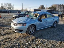 Volkswagen Passat SE salvage cars for sale: 2013 Volkswagen Passat SE