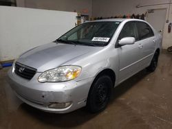 Toyota salvage cars for sale: 2005 Toyota Corolla CE