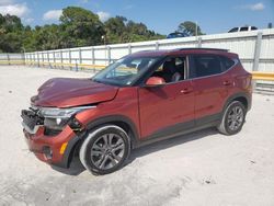 Salvage cars for sale from Copart Fort Pierce, FL: 2021 KIA Seltos S