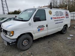 Ford salvage cars for sale: 2000 Ford Econoline E150 Van