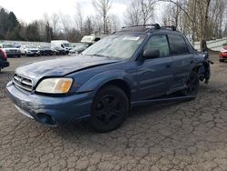 Subaru Baja Sport salvage cars for sale: 2006 Subaru Baja Sport