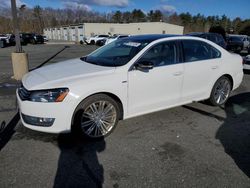 Volkswagen Passat salvage cars for sale: 2015 Volkswagen Passat SE