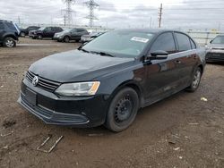 Salvage cars for sale at Dyer, IN auction: 2013 Volkswagen Jetta SE