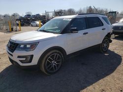 Ford Explorer salvage cars for sale: 2016 Ford Explorer Sport