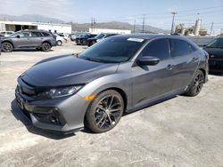 Salvage cars for sale at Sun Valley, CA auction: 2021 Honda Civic Sport