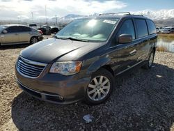 Salvage cars for sale at Magna, UT auction: 2016 Chrysler Town & Country Touring