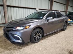 Salvage cars for sale at Houston, TX auction: 2024 Toyota Camry SE Night Shade