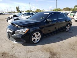 Salvage cars for sale from Copart Miami, FL: 2017 Mercedes-Benz CLA 250