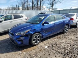 Salvage cars for sale from Copart Central Square, NY: 2019 KIA Forte FE