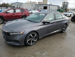 Honda salvage cars for sale: 2018 Honda Accord Sport